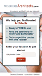Mobile Screenshot of prescreenedarchitects.com
